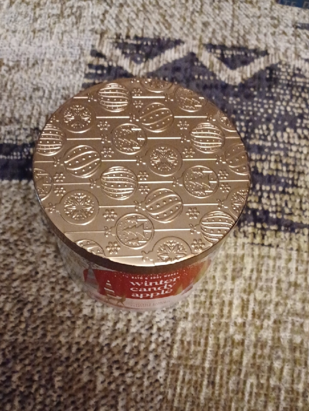 4/$60 Bath & Body Works Winter Candy Apple Scented Candle - Barely Lit Once - Picture 2 of 4